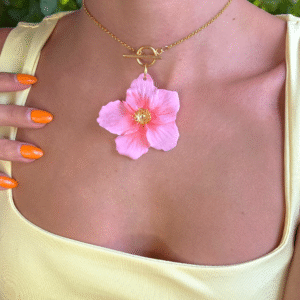 Collar Hibiscus rosa