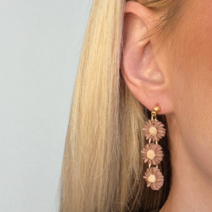 Trío Marguerite marrón